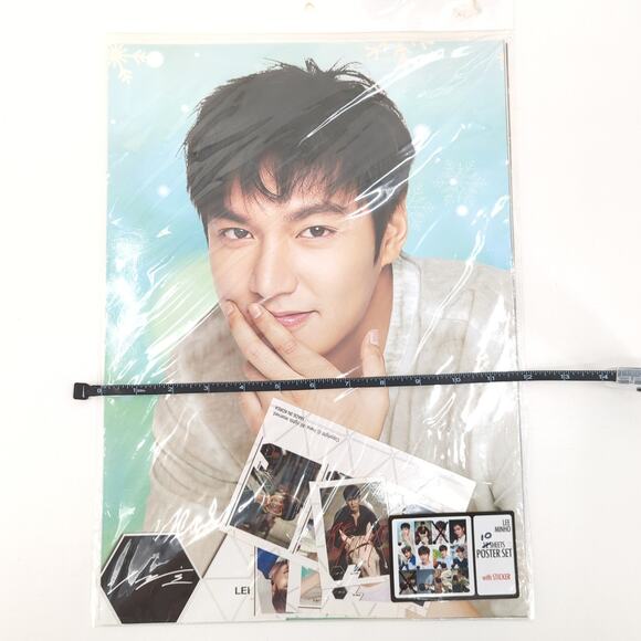 Lee Min Ho Photo Poster Sticker Set 20 Posters Premium Photo Book AS IS - Picture 8 of 15